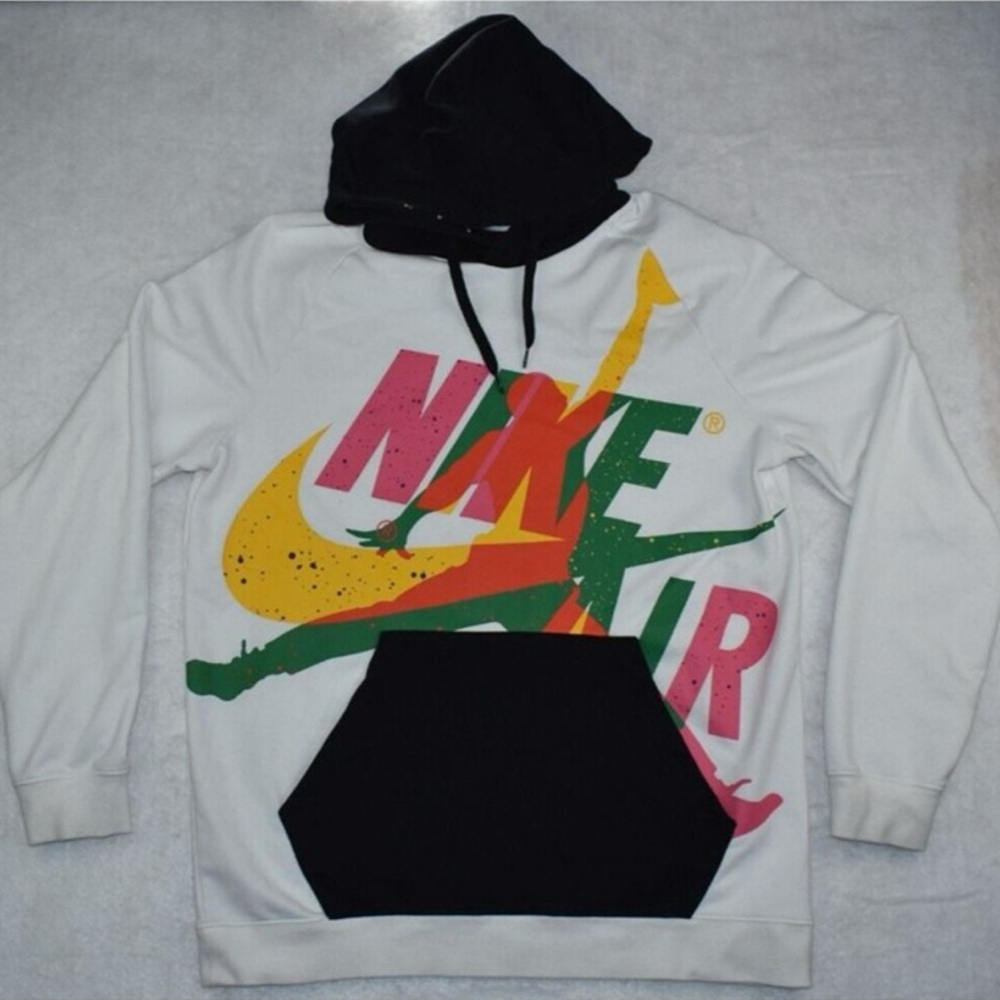 Nike Air Jordan Multicolor Jumpman Logo Men's XL Sweater